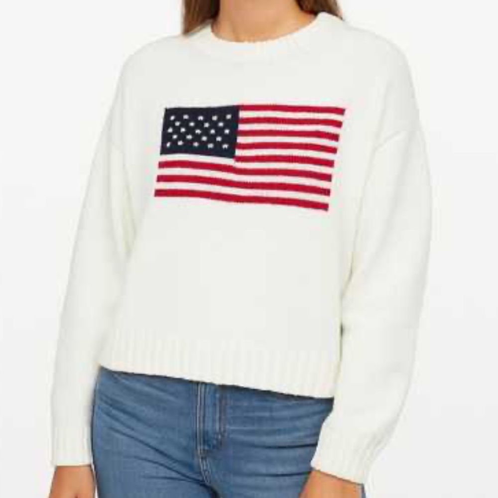 NWT | Moon & madison American Flag Sweater 🇺🇸